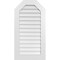 Ekena Millwork Octagonal Top Surface Mount PVC Gable Vent w/ 3-1/2"W x 1"P Standard Frame, 22"W x 42"H GVPOT22X4201SN - alternate 1